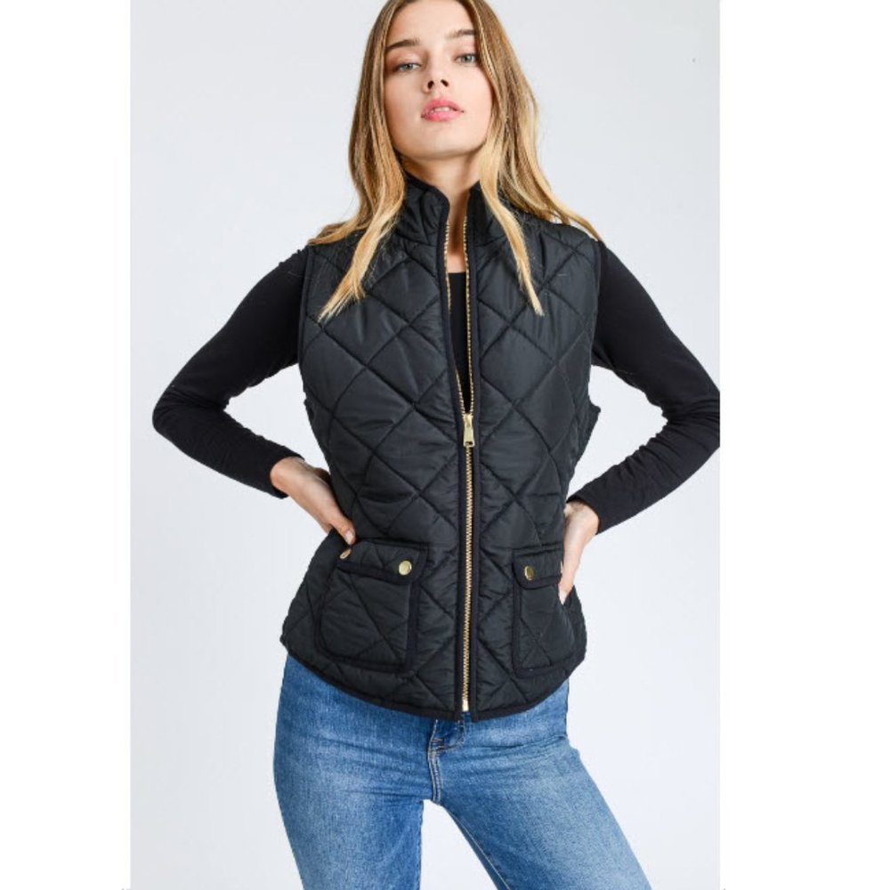 quilted vest